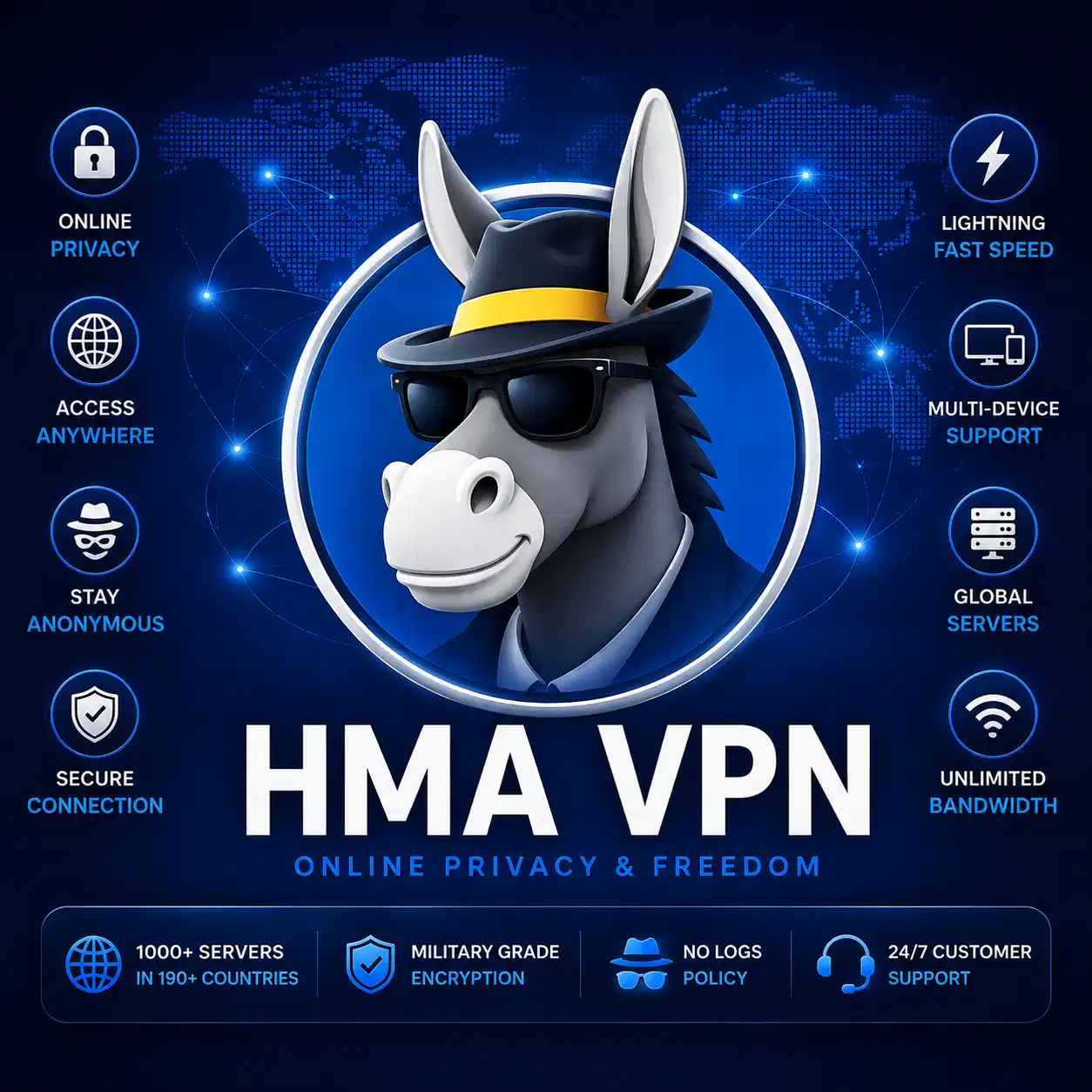 HMA VPN Official Subscription | Official Account