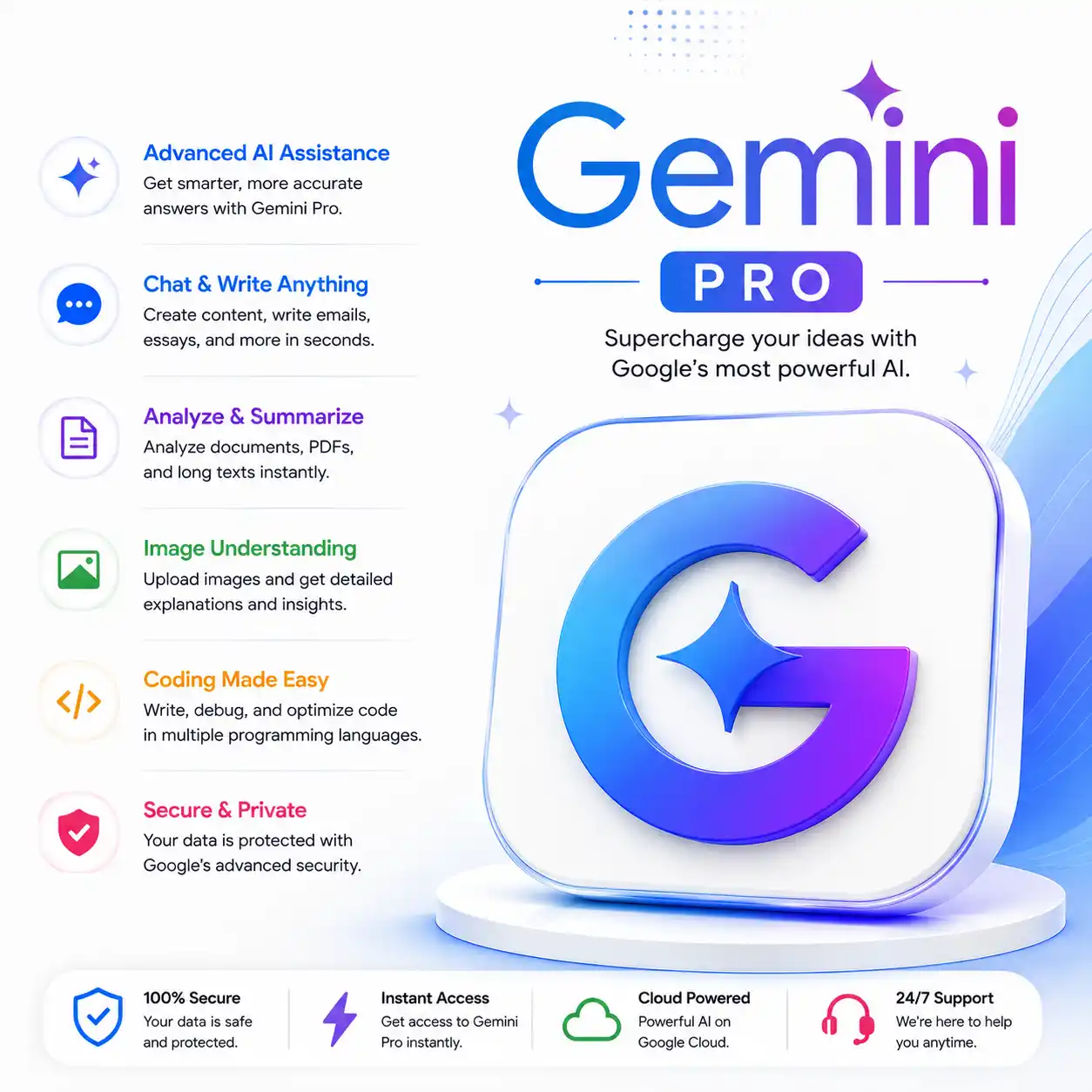 Gemini Pro official Premium ( 18 Months )